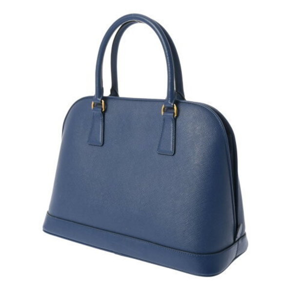 PRADA Blue Saffiano Tote Bag - Picture 2 of 12